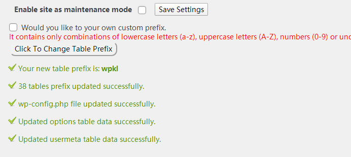 WordPress数据库表前缀如何修改？WP数据库表前缀修改教程